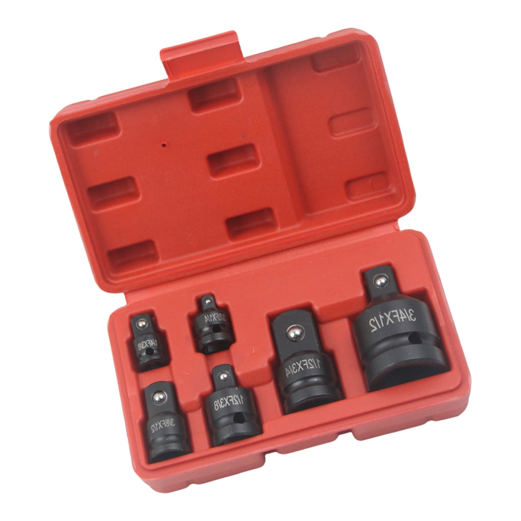 YongCo 1/2inch To 3/8 3/8 To 1/4 3/4 To 1/2inch Socket Convertor Adapter Reducers Set Impacts Socket Adapter for Car Bicycles G