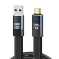 thumbnail image 1 of YongCo 10Gbps USB3.2 Storage Device Cable Fast Charging PVC Material Travel Friendly, 1 of 10