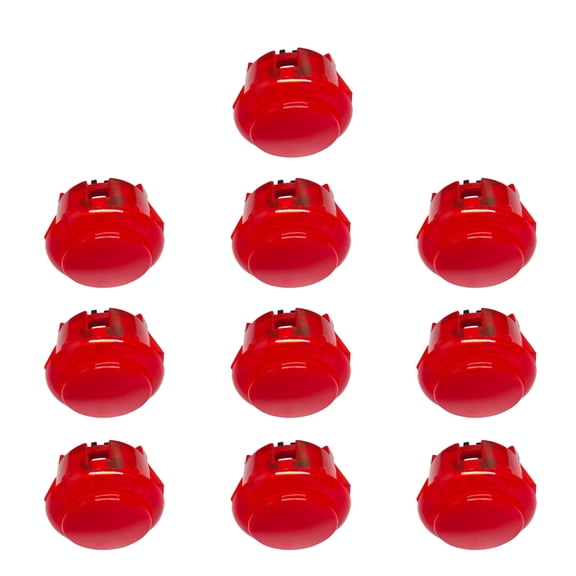 YongCo 10Pcs Console Start Cion Switches Arcade Push Button for Arcade Video Game