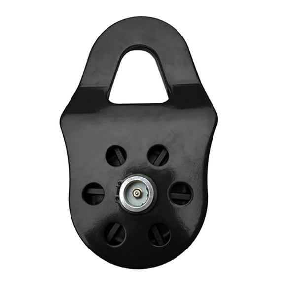 YongCo 10Ton Snatch Pulley Block Tackle Block Synthetic Rope Snatch Pulley for Rope Winch Rope Trailer Rope Snatch