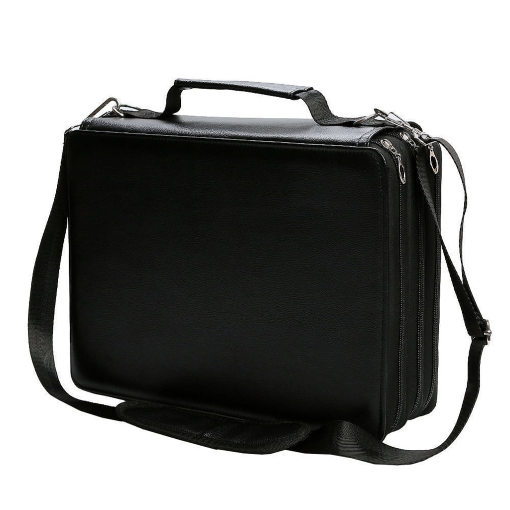 YongCo 168/224 Slot Markers Organizers Carrying Bag Multifunctional Leather Marker Case