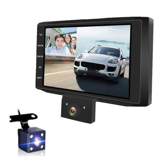 YongCo 2/3 Camera Car Dashcam Video Recorder 170 Wide Viewing Motion Detection Dashboard Camera Wide Coverage Night