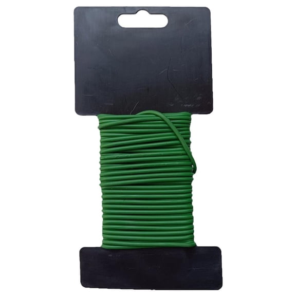 YongCo 2.5mmx10m Green Soft Twist Tie Plant Tie Flexible Garden Supply for Tomatoes Roses Organizing Garden Wire