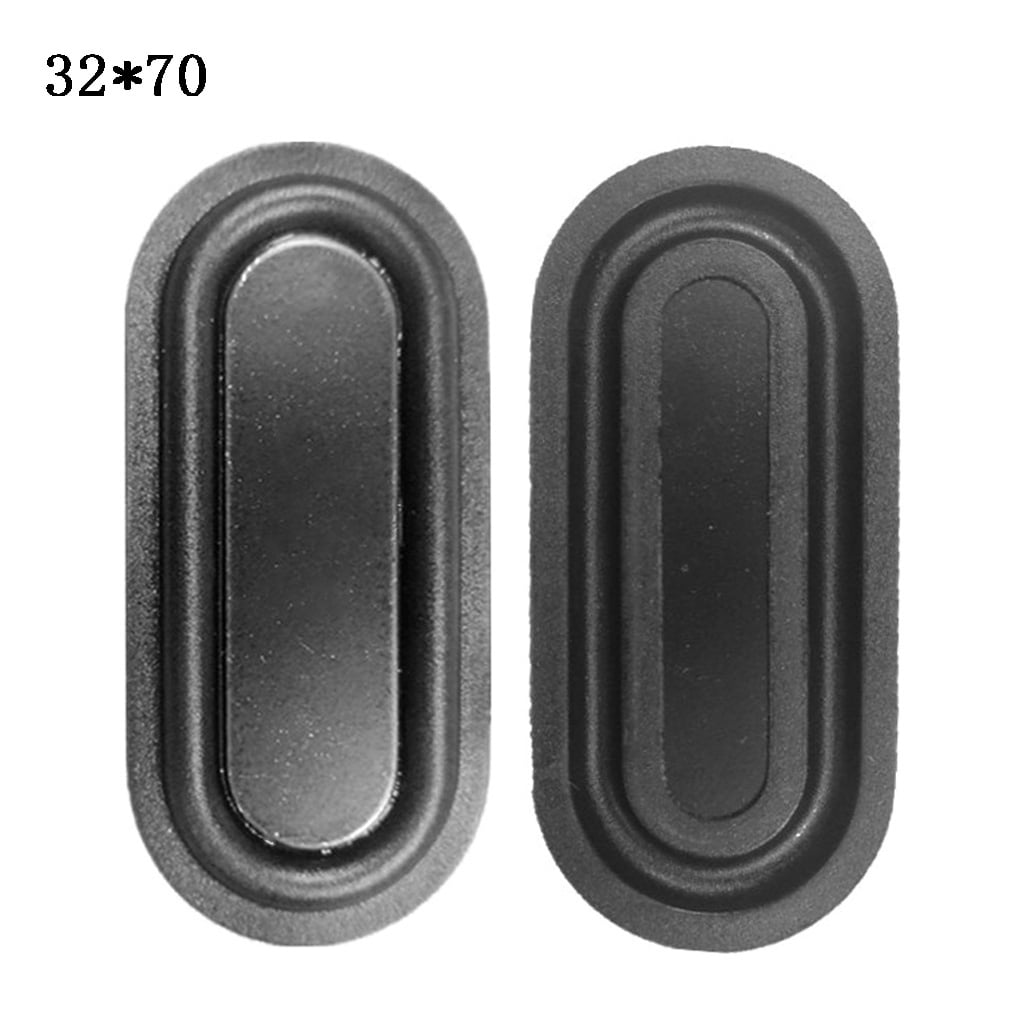 YongCo 2PCS Oval Bass Diaphragm Rubber Passive Radiator Bass Plates ...