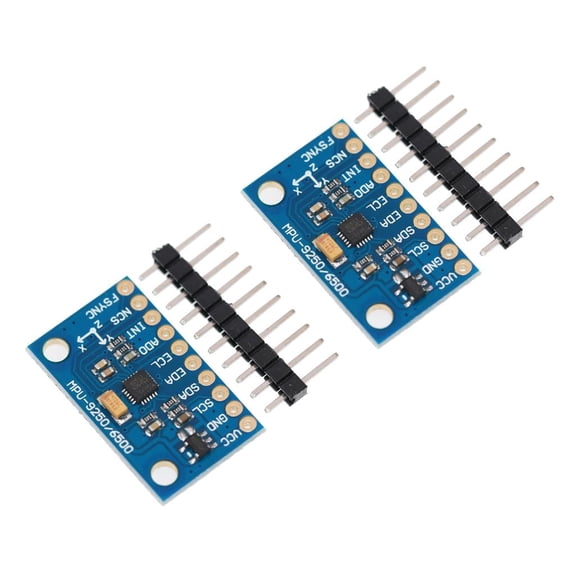 YongCo 2Pcs 16 Bit Gyroscopes Accelerations Sensors 9-Shafts Attitudes Accelerators Magnetometer Sensors Modules Endu