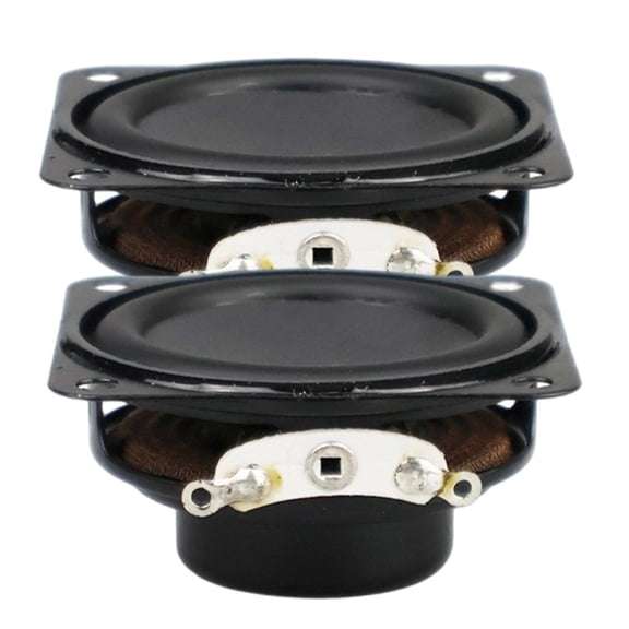 YongCo 2Pcs Magnetic Speakers 4Ohm 3W Speakers Loudspeaker Rubber Side Speakers Amplifier