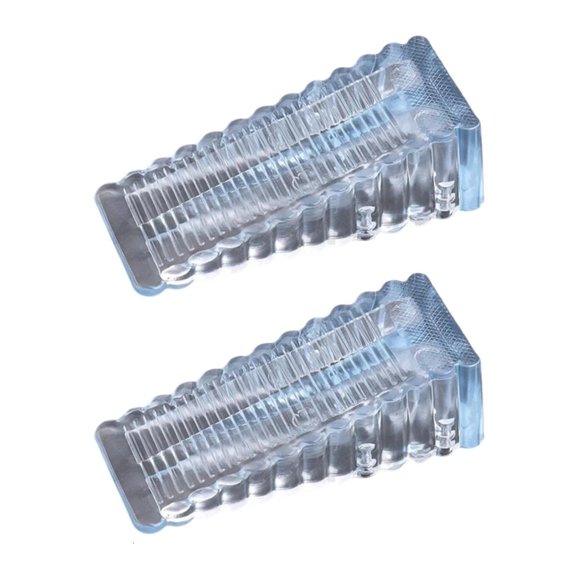 YongCo 2Pcs Silicone Door Stop Stoppers Block Door Stops Stoppers Home Rear Retainer