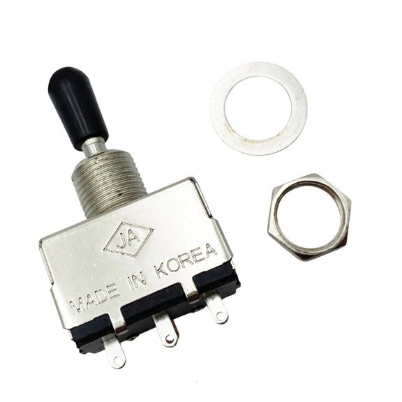 YongCo 3 Way Tone Control Switches Compact for Electric Guitar Metal and ABS Texture