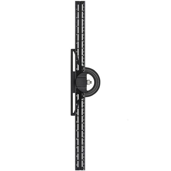 YongCo 300mm/500mm Combination Measuring Square Ruler for Drafting Carpentry Projects, Accurate Angles Gauging in Woodworking