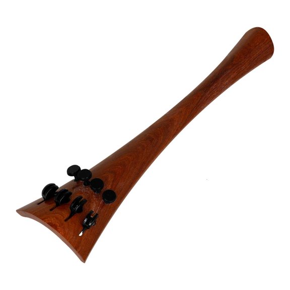 YongCo 4/4 Cello Harp Tailpiece Replacement with 4 Fine Tuners Instrument Part Easy Use