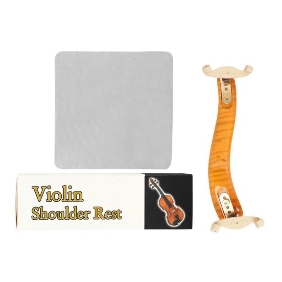 YongCo 4/4 Size Maple Violin Adjustable Feet Shoulder Rest for Beginners Professionals