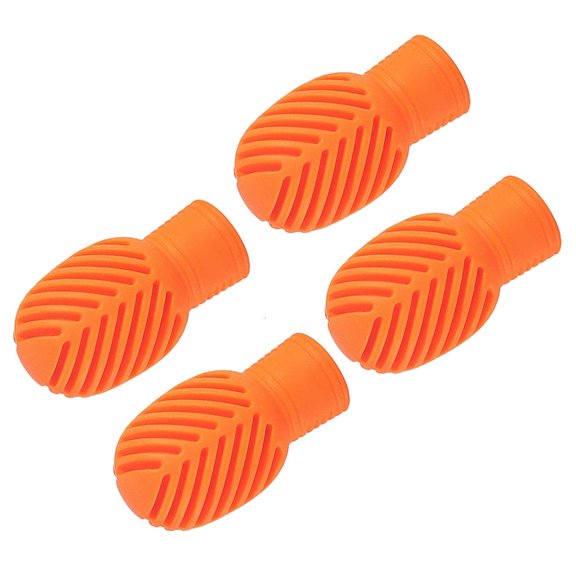 YongCo 4Pcs Silicone Drumstick Practice Tip Drum Dampener Musical Instrument Accessory