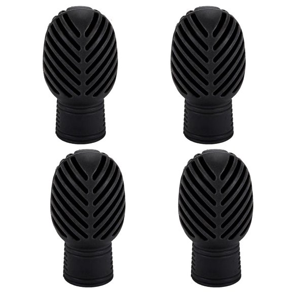 YongCo 4Pcs Silicone Drumstick Practice Tip Drum Dampener Musical Instrument Accessory