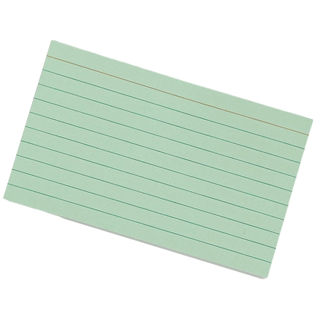 YongCo 50 Sheets Lined 3x5Inch Study Card Note Card Small Ruled ...