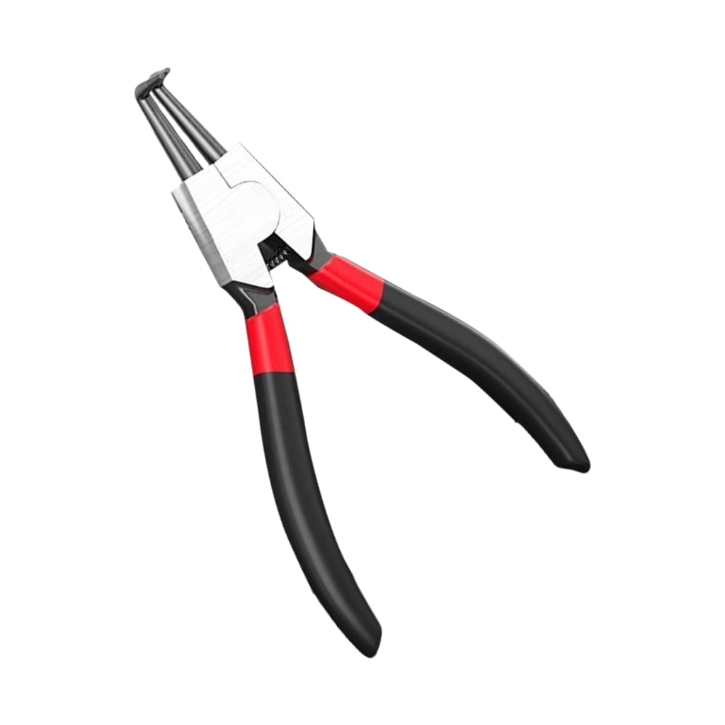 YongCo 5inch Jewelry Making Pliers Circlip Pliers Bent Nose Pliers