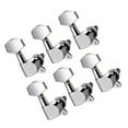thumbnail image 1 of YongCo 6PCS Metal Guitar Headstock Tuners Electric Guitar Tuning Keys Guitar Tailpiece Pegs Metal Texture for Precise Tuning, 1 of 17