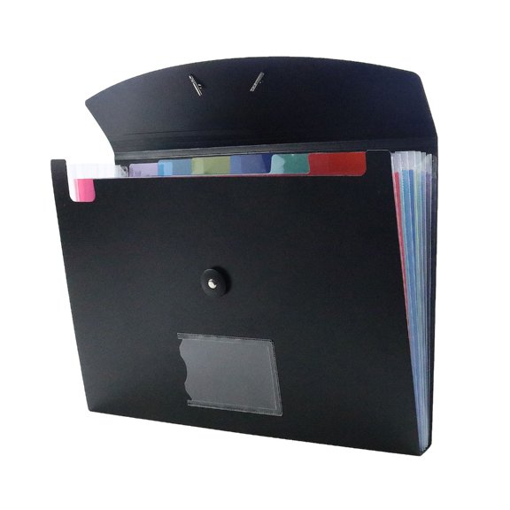 YongCo 7/13 Pockets File Folder Document Storage Bag Receipt Coupon Organizers