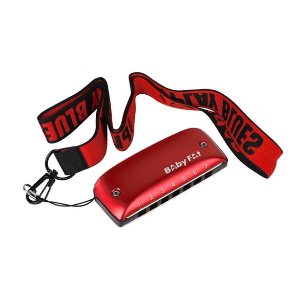 YongCo 7 Hole Harmonica Professional Mouth Organ Harmonica Diatonic Harmonica