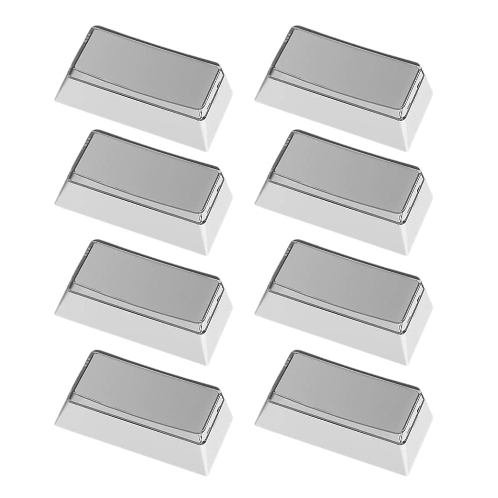 YongCo 8Pieces PBTs Not Engraving Blanks Keycap Original Height Height ...