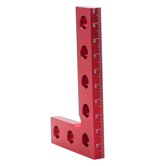 YongCo 90 Degree Positioning Square, Small Pocket Right Angles Clamps Woodworking Carpenter Tool L Shaped Square