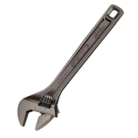 YongCo Adjustable Wrench Large OpeninLong Handle Universally Spanner Mechanical Workshop Hand