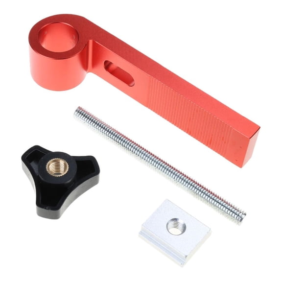 YongCo Aluminum Alloy Woodworking Press Block Fixer Small Press Plate Woodworking Tools