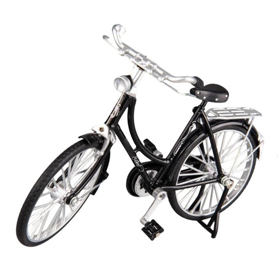 YongCo Antique Bicycles Model Ornament Old-Fashioned Nostalgic Miniature Bike Figurine Collection for Adults and