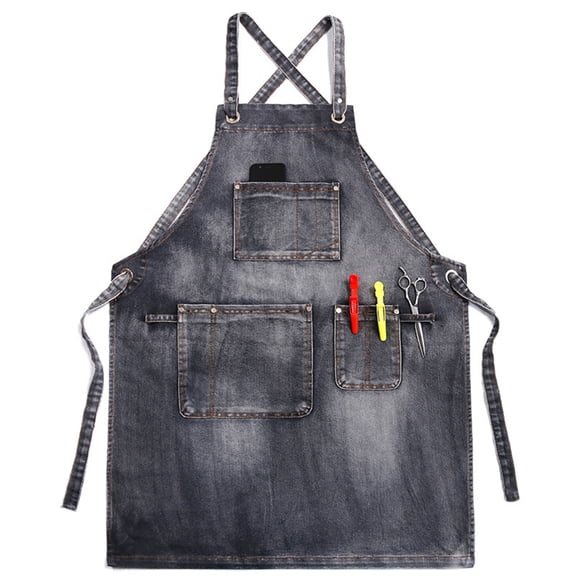 YongCo Apron Adjustable Apron with Pockets Kitchen Cooking Baking Aprons