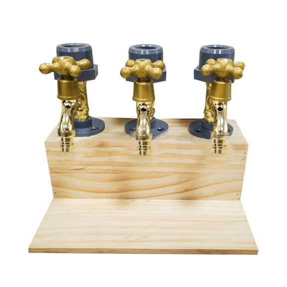 YongCo Bar Tools Wooden Faucet Drinker Liquor Alcohol Whiskey Wood Dispenser Gift