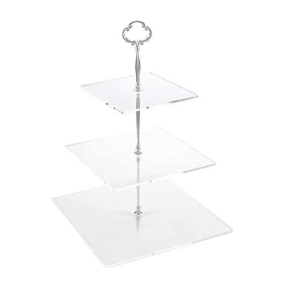YongCo Cake Fruit Candy Display Rack for Birthday Party Baby Shower Serving Tray