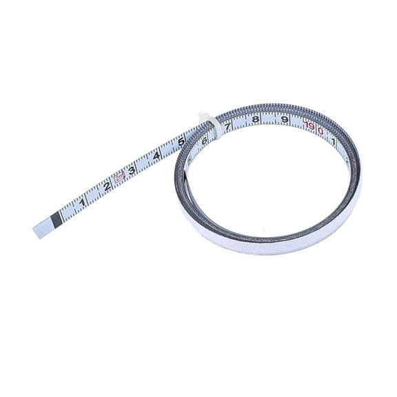 YongCo Carbon Steel Adhesive Measuring Tape Scale Stick Tape Measure Sticky Measuring Tape for Woodworking Drafting