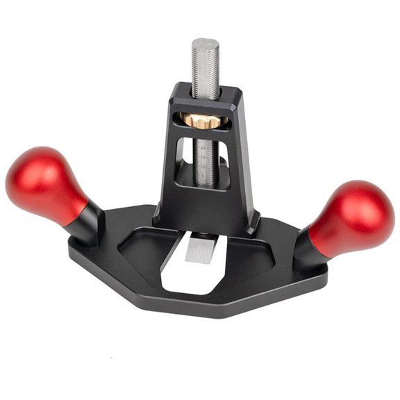 YongCo CarpenterPrem1umRouter Plane Handheld Planer Hand Tool Hand Push Planer Router Plane Trimming W Fine Knob