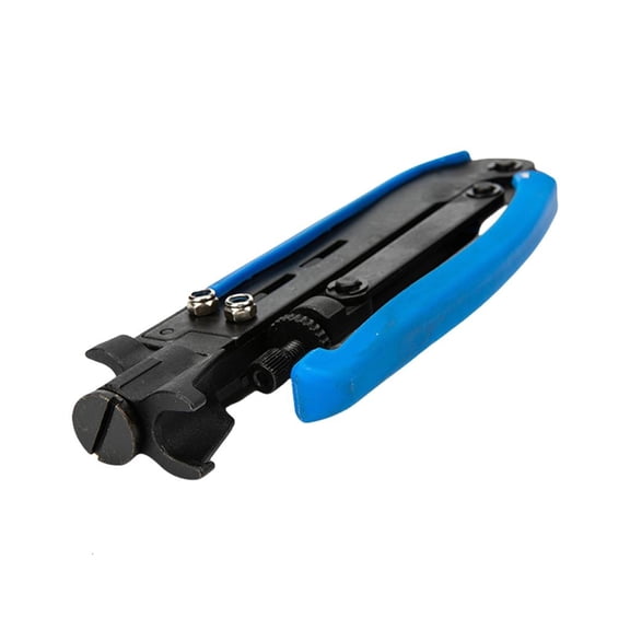 YongCo Coaxial Cable Crimper for Connectors RG6 RG11 RG59 Adjustable Compression Tool for Home Theater CCTV Installation