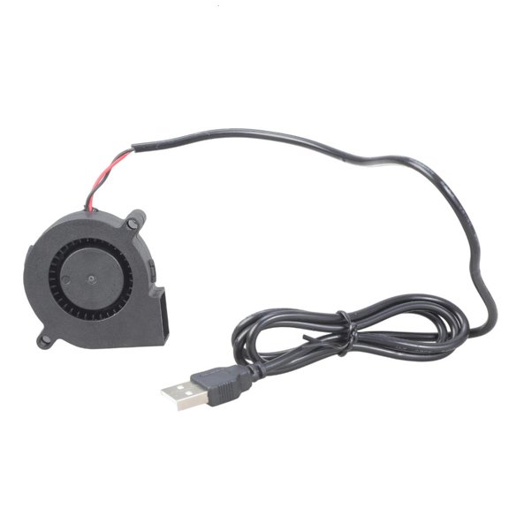 YongCo Compact USB Powered 50mm Blower Fan DC5V 4300RPM Exhaust Fan For Printer Computer Cooling Repairs Low Design