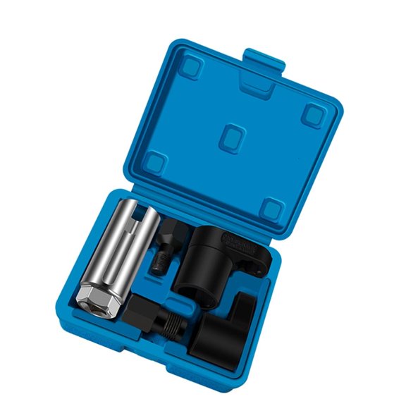 YongCo Comprehensive 5Pcs Sensors And Thread Repair Socket Set, 1/2" And 3/8" Drives, 22mm Wrench Tool For Exhaust Repair