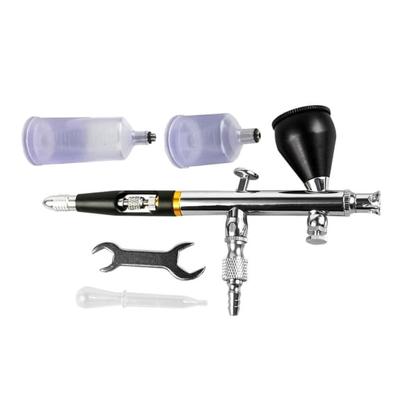 YongCo Comprehensive Airbrushes set 0.3mm Nozzle Ergonomic Airbrushes Easy To Maintain for Efficient Paint Use &