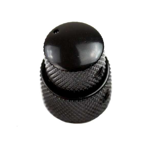 YongCo Concentric Dual Knob Metal Dome Potentiometer Cap For Electric Guitar Bass Tone