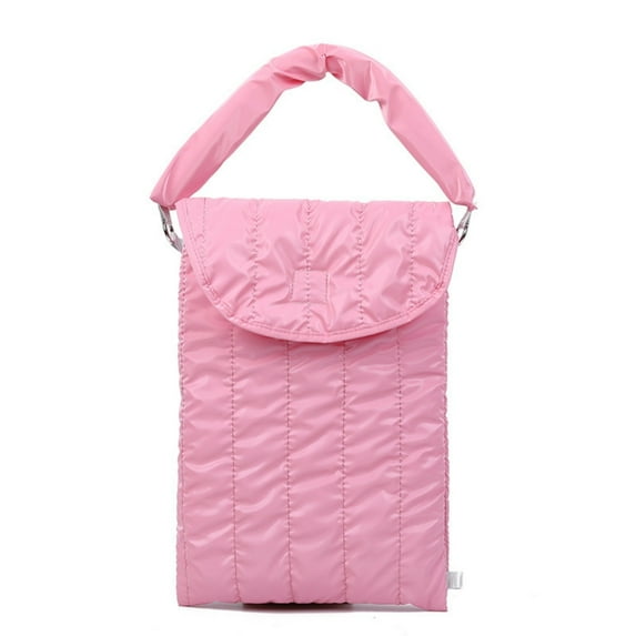 YongCo Cute Puffys Cosmetic Storage Bag And Shockproof Tablets Sleeve Soft Washable Cloth Carrying Case