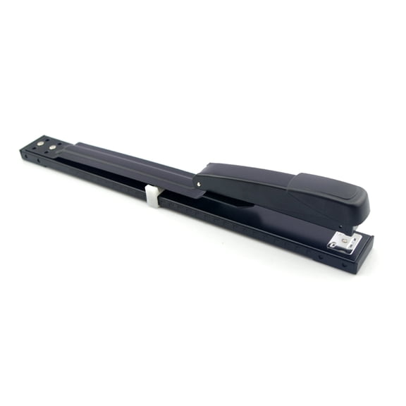 YongCo Desk Stapler Long Reach Stapler Paper Stapler Office Stapler 2-20 Sheets Long Sleeve Stapler Easy to Load Book Stapler