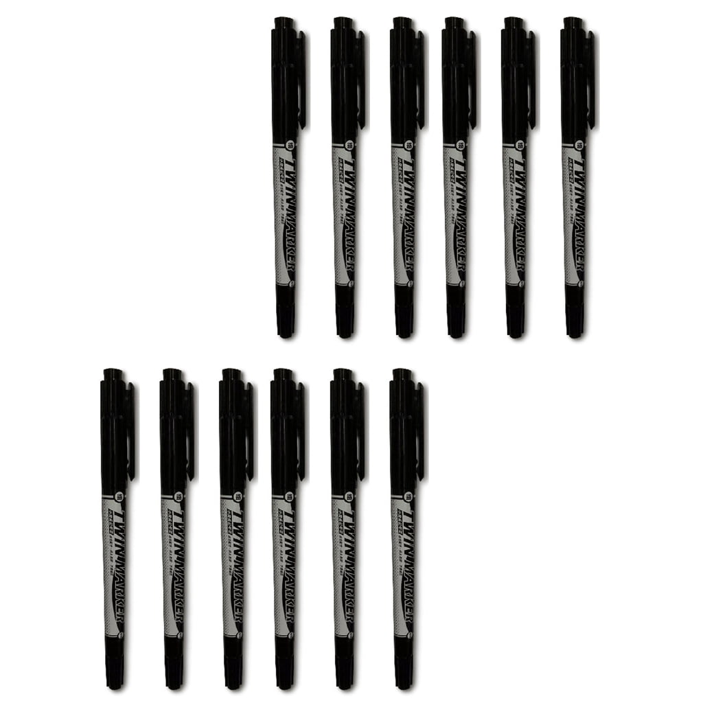YongCo Double Brush Marker Pen for Coloring Book, Fine Tip Coloring ...