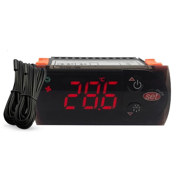 YongCo Double Mode Temperature Regulator With Intelligent Climate Control for Freezers Greenhouses ABS