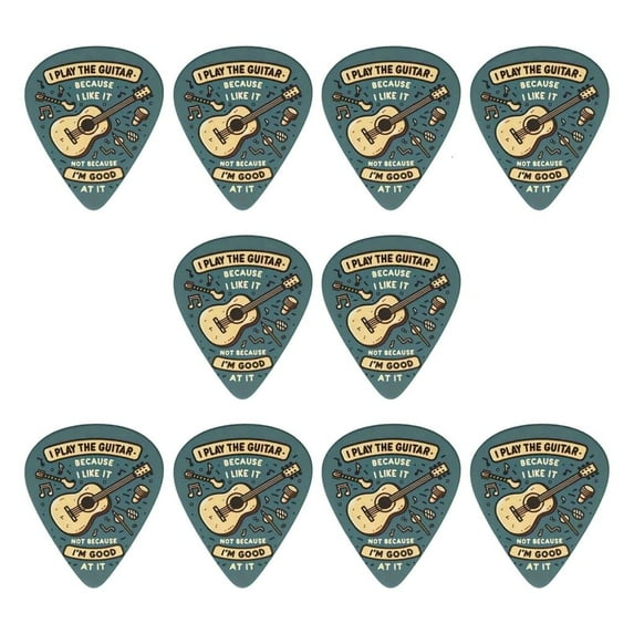 YongCo Durability Guitar Pick Electric Smooth Guitar Picks Guitar Playing Training Tool for Acoustic and Electric Guitars