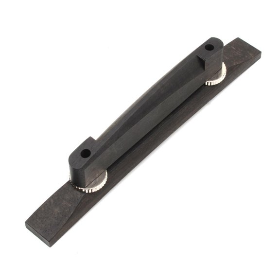 YongCo Ebony Archtop Jazz Guitar Bridge Adjustable Height Western String Instrument
