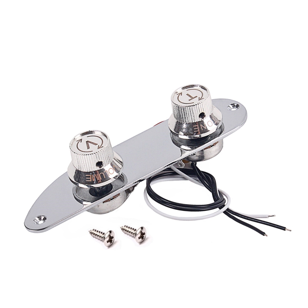 YongCo Electric Guitar Prewired Switches Control Plate with 3-Way ...