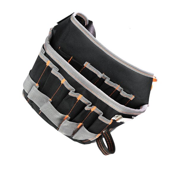 YongCo Electrician Tool Bag Multiple Pockets with Adjustable Belt Riveted Reinforcement Tool Holder Multifunctional Waist Bag