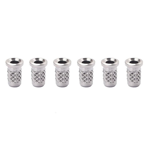 YongCo External Threaded Electric Guitar String Retainer Caps Fastener Replacement