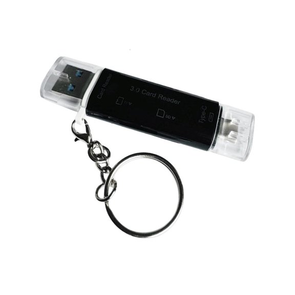 YongCo Fast Speed 5 in 1 Memory Card Reader for Computers Phones Supports Cards Plugs Play Data Transfer