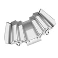 thumbnail image 1 of YongCo Foldable Stainless Steel Toolboxes Storage Tool Holder Carriers For Home Projects Automotive Repairs, 1 of 16
