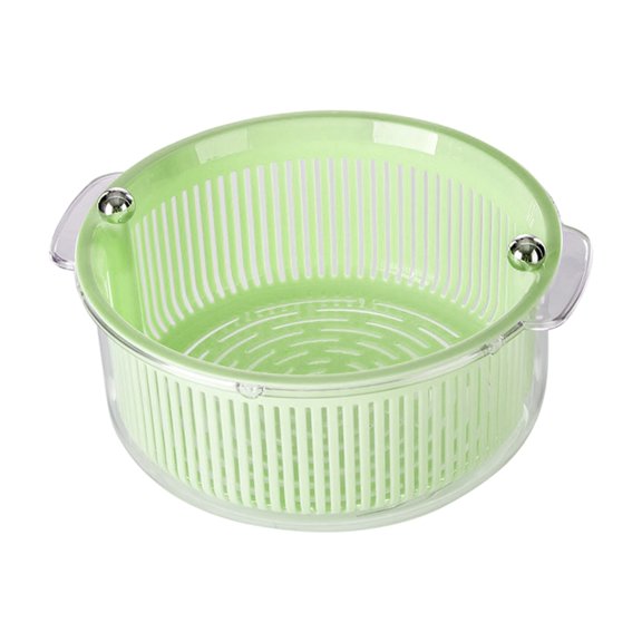 YongCo Fruit Draining Bowl Storage Dish Drying Rack Kitchen Accessories PET Material