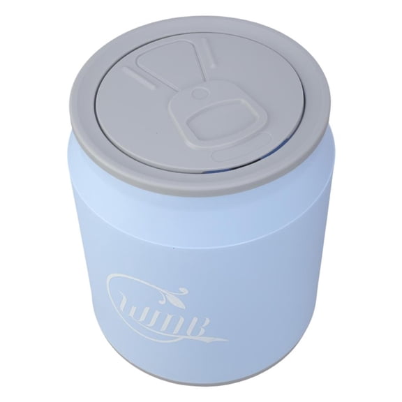YongCo Funny Beverage Can Shape Garbage Bin with Press Lid Trash Box For Kitchen Bedroom Organization Essential
